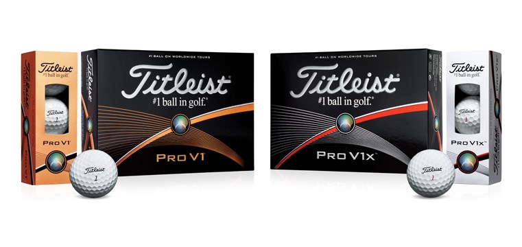 Titleist Pro V1 a Pro V1X